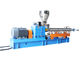 90kw Two Screw Plastic Extrusion Line For PP PE PA PS PET Compounding High Speed supplier