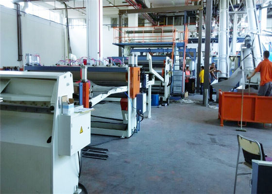 China 700kw HDPE Plastic Sheet Extrusion Line with Automatic Feeding System 3000kg/hr supplier