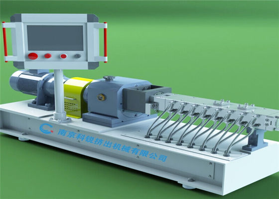 China 16mm Laboratory Twin Screw Extruder For Plastic Compounding Bench Top Type supplier