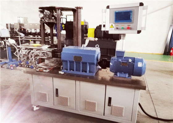 China Siemens Inverter Laboratory Twin Screw Extruder For Plastic Compounding supplier