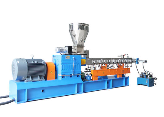 China High Torque Twin Screw Plastic Extrusion Equipment , Masterbatch Production Line supplier