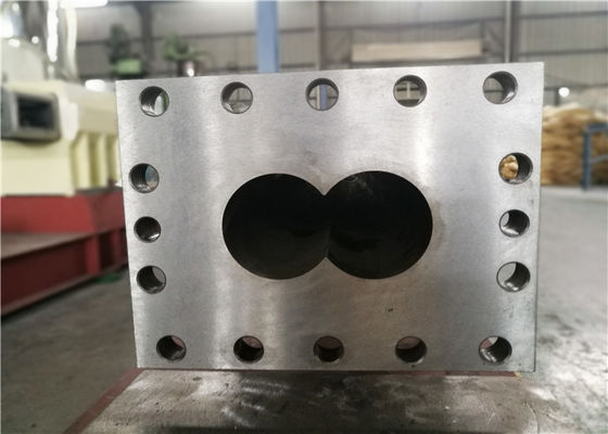 China Bi-Metallic Barrels Parts For 75mm Twin Screw Extruders Abrasion Resistance supplier