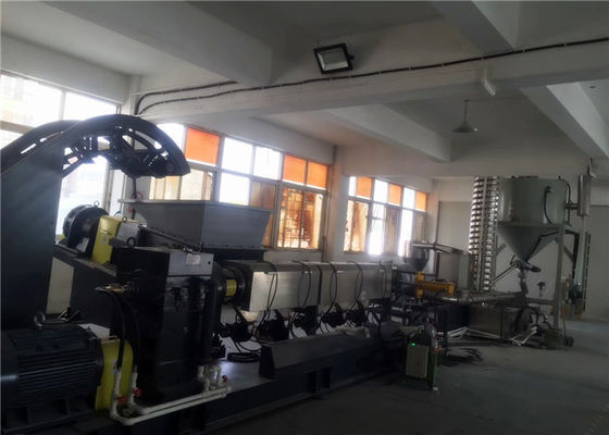 China Single Screw Extruder Machine For High Filler PE+Talc With Output 1000kg/hr supplier